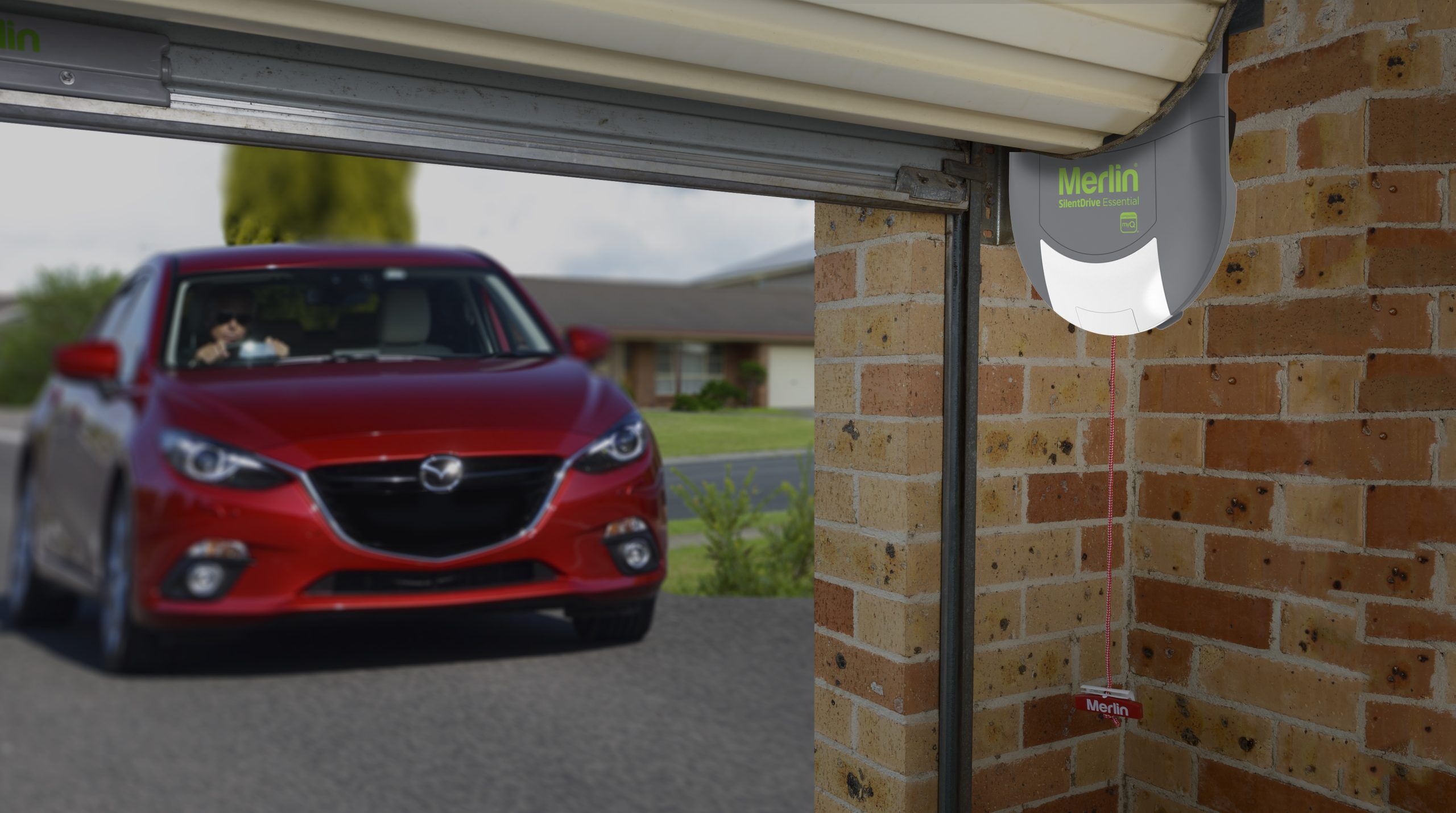 Merlin Lifestyle SilentDrive Essential MR655MYQ Garage Interior