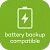 Battery Backup Compatible